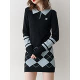 ニットポロフィットミニワンピース | jouetie | 詳細画像4 