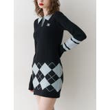 ニットポロフィットミニワンピース | jouetie | 詳細画像5 