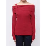 オフショルダーニットトップス | jouetie | 詳細画像2