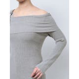 オフショルダーニットトップス | jouetie | 詳細画像35