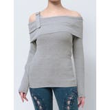 オフショルダーニットトップス | jouetie | 詳細画像44