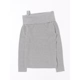 グレー | オフショルダーニットトップス | jouetie