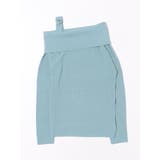 ブルー | オフショルダーニットトップス | jouetie