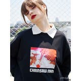 ブラック | 【チェンソーマン】マキマ UNISEX TEE | jouetie