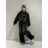 ワイドクロップドフリンジGジャン【セットアップ対応】 | jouetie | 詳細画像12 