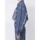 ワイドクロップドフリンジGジャン【セットアップ対応】 | jouetie | 詳細画像14 