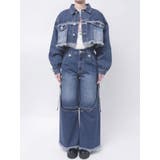 ワイドクロップドフリンジGジャン【セットアップ対応】 | jouetie | 詳細画像22 