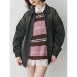 ルーズデニムブルゾン | jouetie | 詳細画像12