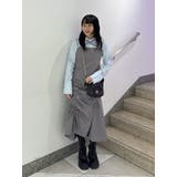 イレギュラーギャザーキャミワンピース | jouetie | 詳細画像1 