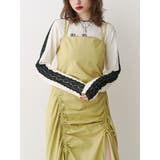 イレギュラーギャザーキャミワンピース | jouetie | 詳細画像16 