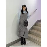 イレギュラーギャザーキャミワンピース | jouetie | 詳細画像18 