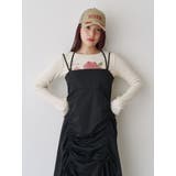 イレギュラーギャザーキャミワンピース | jouetie | 詳細画像22 