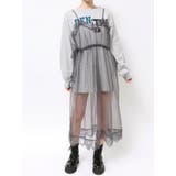 チュールレイヤードロングワンピース | jouetie | 詳細画像30 