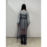 チュールレイヤードロングワンピース | jouetie | 詳細画像37 