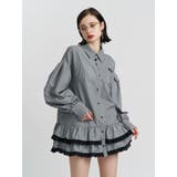 ヘムフリルチュニックシャツ | jouetie | 詳細画像25