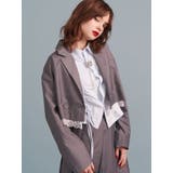 アシメドロストギャザーシャツ | jouetie | 詳細画像10 