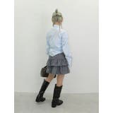 レースアップティアードミニスカパン【セットアップ対応】 | jouetie | 詳細画像16 