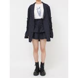 レースアップティアードミニスカパン【セットアップ対応】 | jouetie | 詳細画像24 