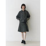 フェイクレザーラインプリーツスカート【セットアップ対応】 | jouetie | 詳細画像13 