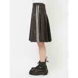 フェイクレザーラインプリーツスカート【セットアップ対応】 | jouetie | 詳細画像20 