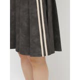 フェイクレザーラインプリーツスカート【セットアップ対応】 | jouetie | 詳細画像23 