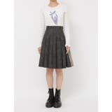 フェイクレザーラインプリーツスカート【セットアップ対応】 | jouetie | 詳細画像25 