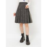 フェイクレザーラインプリーツスカート【セットアップ対応】 | jouetie | 詳細画像32 