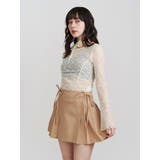【FRUITSZIPPER鎮西寿々歌】リボンプリーツスカート | jouetie | 詳細画像7 