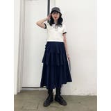 アシメラインフリルスカート | jouetie | 詳細画像12 