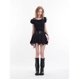 アシメヘムベルテッドミニスカート | jouetie | 詳細画像10 