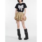 アシメヘムベルテッドミニスカート | jouetie | 詳細画像5 