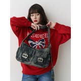 デニムフラップメッセンジャーBAG | jouetie | 詳細画像5 