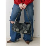 デニムフラップメッセンジャーBAG | jouetie | 詳細画像6 