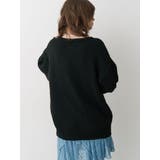 リボンジャガードルーズニット | jouetie | 詳細画像11 