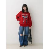 リボンジャガードルーズニット | jouetie | 詳細画像20 