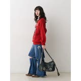 リボンジャガードルーズニット | jouetie | 詳細画像21 