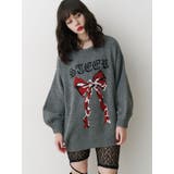 リボンジャガードルーズニット | jouetie | 詳細画像28 