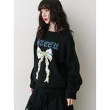 リボンジャガードルーズニット | jouetie | 詳細画像34 