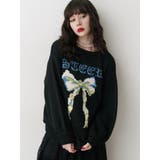 リボンジャガードルーズニット | jouetie | 詳細画像35 