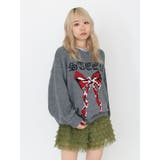 リボンジャガードルーズニット | jouetie | 詳細画像40 