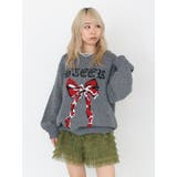 リボンジャガードルーズニット | jouetie | 詳細画像41 