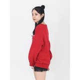 リボンジャガードルーズニット | jouetie | 詳細画像47 