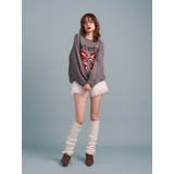 リボンジャガードルーズニット | jouetie | 詳細画像8 