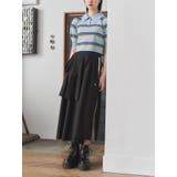 マルチボーダーポロニット | jouetie | 詳細画像12 