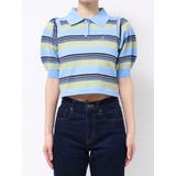 マルチボーダーポロニット | jouetie | 詳細画像15 