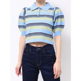 マルチボーダーポロニット | jouetie | 詳細画像28 