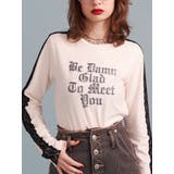 シャイニーロゴレースライントップス | jouetie | 詳細画像1