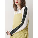 シャイニーロゴレースライントップス | jouetie | 詳細画像11