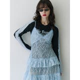 シャイニーロゴレースライントップス | jouetie | 詳細画像15