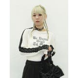 シャイニーロゴレースライントップス | jouetie | 詳細画像18